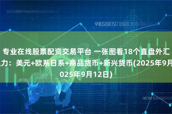专业在线股票配资交易平台 一张图看18个直盘外汇支撑阻力：美元+欧系日系+商品货币+新兴货币(2025年9月12日)